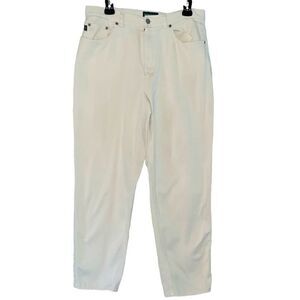 ‎Lauren Jeans Co. off-white jeans 14P